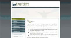 Desktop Screenshot of legacytreefoundation.com